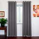 SOFITER Blockout Curtains Dark Grey color fabric